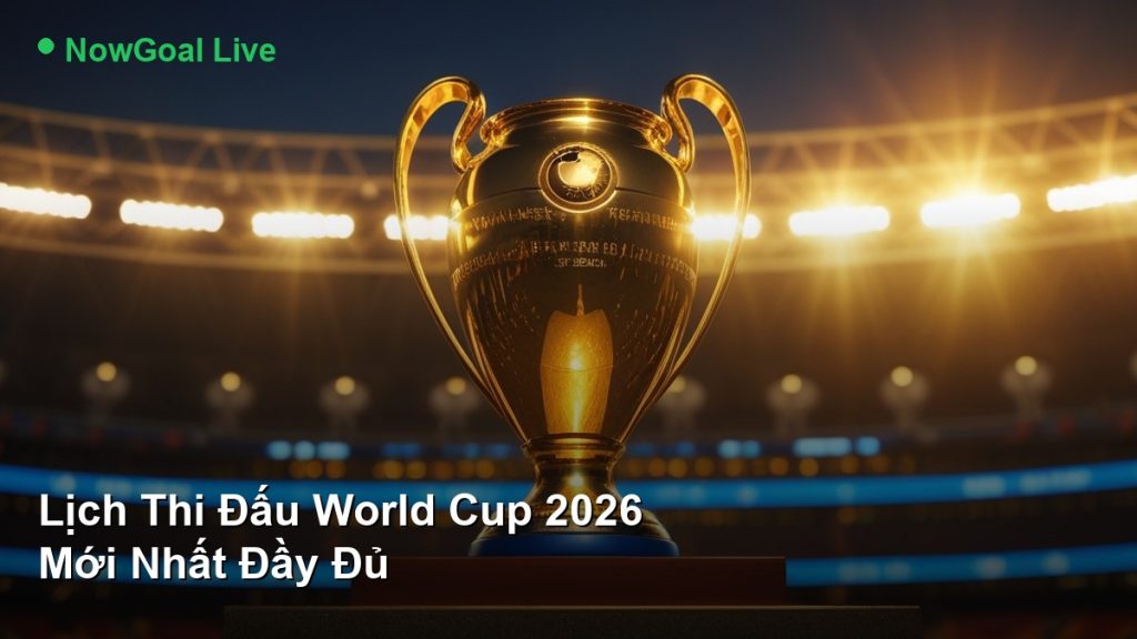 Lịch Thi Đấu World Cup 2026 Mới Nhất Đầy Đủ